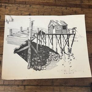 Tom Jensen Signed Print